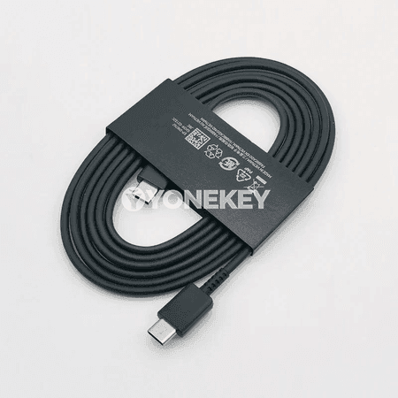 Samsung 45W çalt zarýad beriji adapter, 1.8 m Type-C kabel bilen