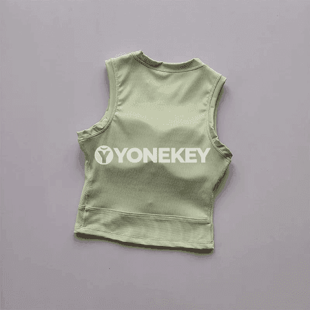 Zenanlar üçin ýokary berklikli sport bra, shockproof, push-up, dem alýan
