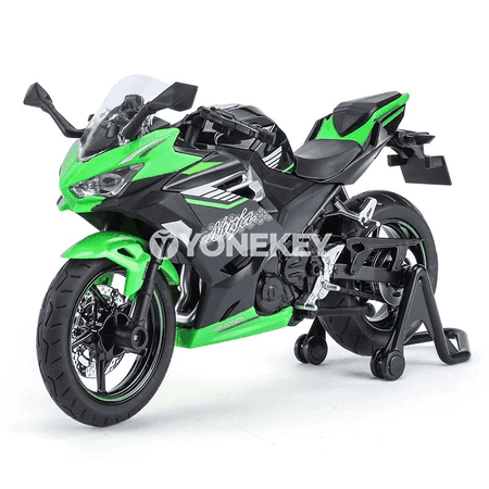Kawasaki Ninja 400 1:12 metal model motosikleti, ses we ýagtylykly