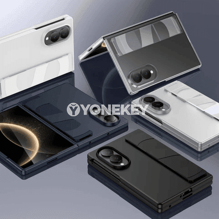 Samsung Galaxy Z Fold 4-8 üçin silikon bileklikli gorag gapagy