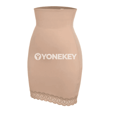Aýallar üçin ýokary billi tekizleýji half slip içki eşik