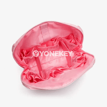 Syýahat üçin PVC giň kosmetika we ammar sumkasy