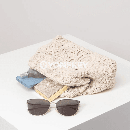 Zenanlar üçin boho clutch sumka, gül nagyşly tomus modeli