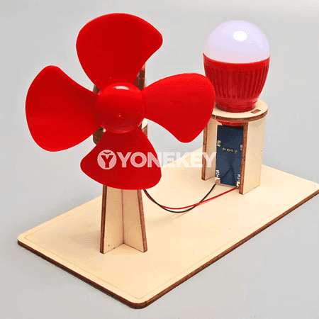 Howa güýji bilen işleýän fan modeli, DIY tejribe toplumy