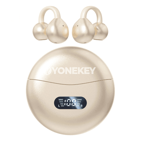 Bluetooth simsiz gulakda dakylýan gulaklyk, amatly clip-on görnüş