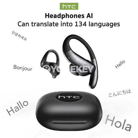 HTC NE63 AI terjime nauşnikler, 135 dil, sport we oýun üçin