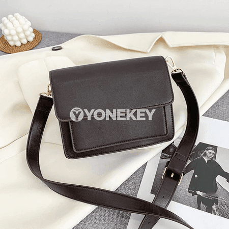 Zenanlar üçin kiçi PU deri sumka, gündelik moda crossbody