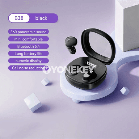 Simsiz Bluetooth in-ear nauşnikler, mikrofonly, ýokary ses hili