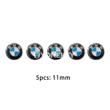 BMW üçin 11 mm açar emblemaly stiklerler, 5/10 sany