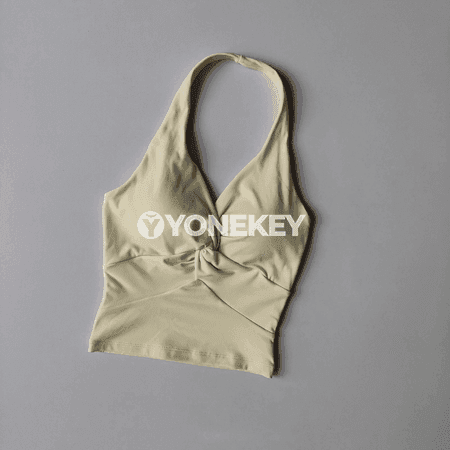 Zenanlar üçin sport bra, arkasy açyk, ýoga we fitnes üçin amatly