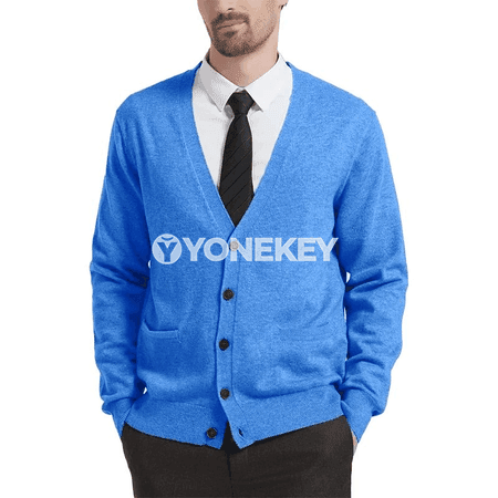 Erkekler üçin düwmelije kardigan switer, ýeňil we döwrebap stil