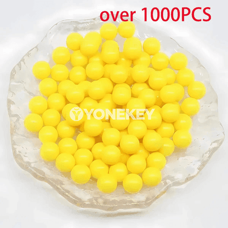 Çagalar üçin plastik oýunjak pistolet toplary — 100/200/500/1000 sany