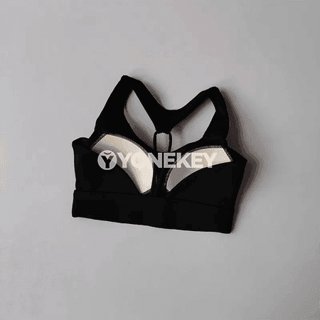 Zenanlar üçin ýokary intensiwlik sport bra, arkasy açyk, ýoga üçin