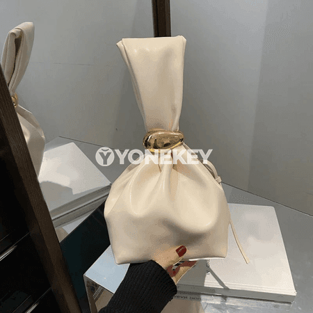 Zenanlar üçin kiçi pu deriden bukulan clutch sumka