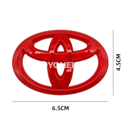 Toyota üçin 3D ABS rul emblemi — awto logo bezegi