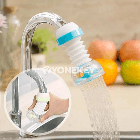 360° aýlanýan kran uzaldyjy, suw tygşytlaýjy uýgunlaşdyrylan adapter