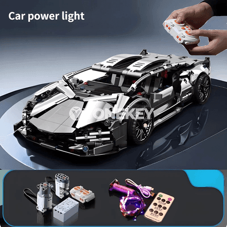 RC gurluşyk blokly sport awtoulag modeli 1:14, sowgat üçin
