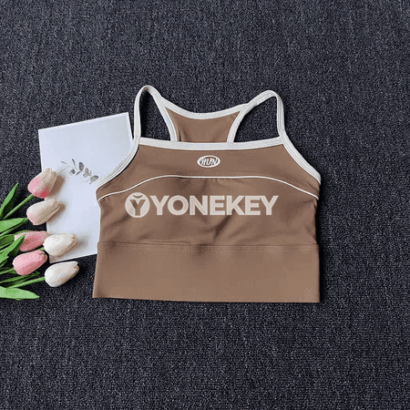 Aýallar üçin sport bra-top, ýoga we fitnes üçin ýeňil we dem alýan