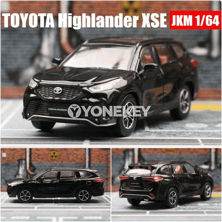 Toyota Highlander XSE 1:64 metal model SUV awtoulag oýunjagy