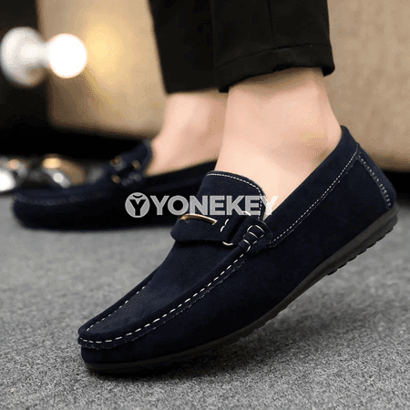 Erkekler üçin ýazlyk loafers köwüşler, ýeňil slip-on sport stil
