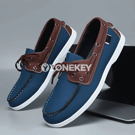 Erkekler üçin ýokary hilli casual loafers, ýelimsiz, amatly köwüş