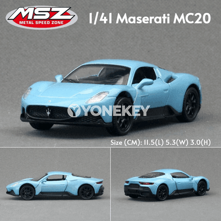 Maserati MC20 1:43 metal miniatýura ulagly modeli