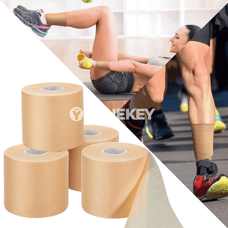 4 rulon sport bandaj lentasy, ätiýaçlyk astar lentasy