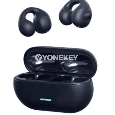 T75 Bone Conduction Bluetooth 5.3 sport gulaklyklar, simsiz, suw geçirmeýän