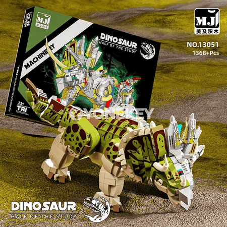 Dino gurluşyk bloklary bilen ylmy gurnama oýnawaçy