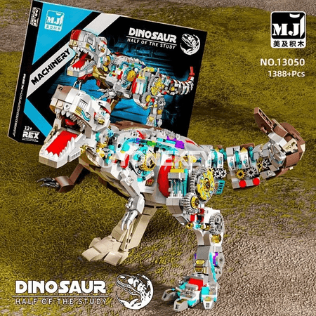 Dino gurluşyk bloklary bilen ylmy gurnama oýnawaçy