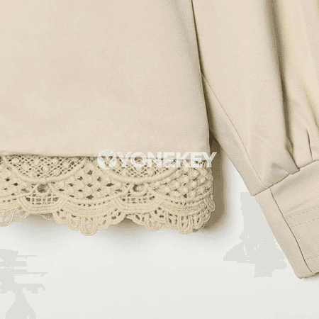 Zenanlar üçin ýaz‑küz oversized jaket, ýaka bölekli we düwmejikli