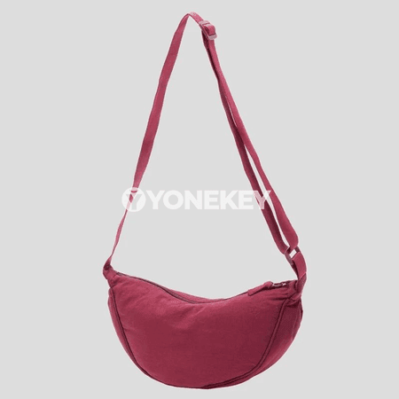 Zenanlar üçin kiçi nylon egin sumkasy, klassyka stilinde