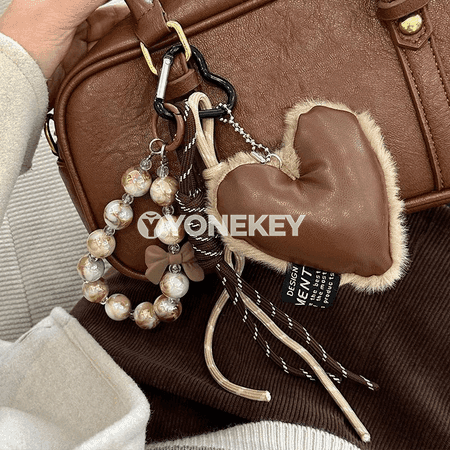 Aýal-gyzlar üçin ýüpli moda açar asgyjy, sumka bezegi