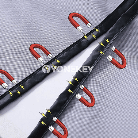 Magnitli gap tor perdäsi, çybyndan goragly, awtomat ýapylýan