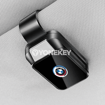 BMW üçin äýnek klipsi we kartoçka saklaýjy, awtoulag penjiresi üçin