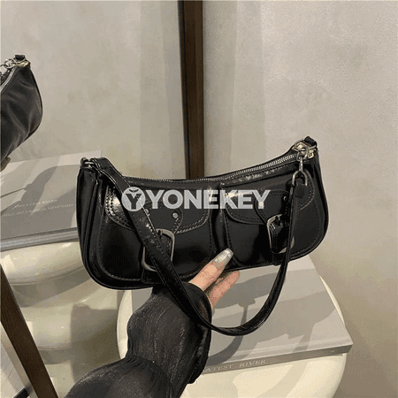 Zenanlar üçin retro PU deri tote egin sumkasy, gündelik şäher sumkasy