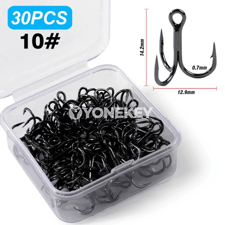 GOBAIT üç golluk balyk çeňňegi, antirust, 30–60 sany