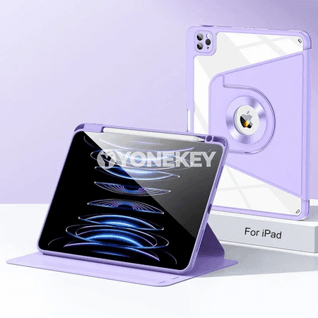 iPad Pro 11 2024 üçin magnitli goragly planşet gapagy, galam tutujy bilen