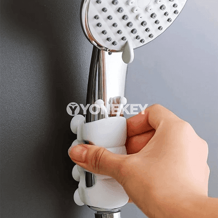 Wakuumly aýlanýan duş kellesi saklaýjy, sazlanýan, täzeden ulanylýan