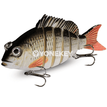 16,5 g 8 sm Swimbait balyk tutmak üçin ýumşak däl lure
