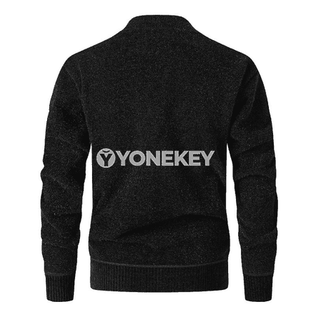 Erkekler üçin ýyly fleýsli turtleneck switer