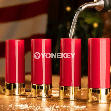 4 bölekli döredijilikli plastmassa äýnek toplumy, 6 oz içgi käseleri