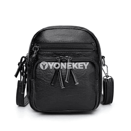 Wintage zenan egin sumkasy, kiçi günlük crossbody sumka