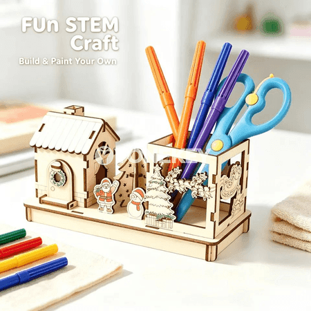 Çagalar üçin ylmy-tejribe DIY gurluşyk modeli, ýygnalýan ösüş oýnawaç