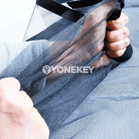 Penjire üçin çybyn tor perdäsi, Velkroly gara inçe tor