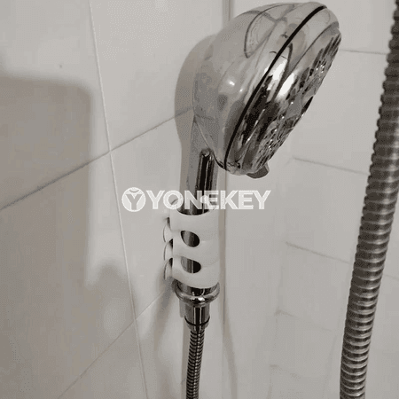 Wakuumly aýlanýan duş kellesi saklaýjy, sazlanýan, täzeden ulanylýan