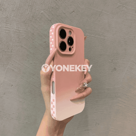 iPhone üçin gradient reňkli ýumşak silikon gapak, güýçli goragly