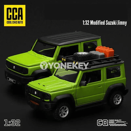 Suzuki Jimny 1:32 diecast metall SUV modeli, gyzykly kolleksiýa