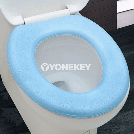 Suw geçirmeýän ýumşak tualet oturgyjy örtügi, ýuwulýan