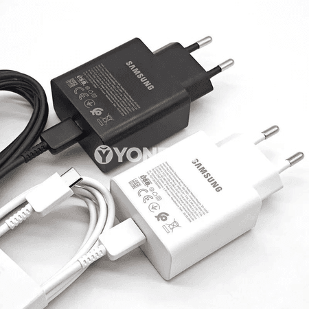 Samsung 60W çalt zarýad beriji adapter, Type-C kabel bilen